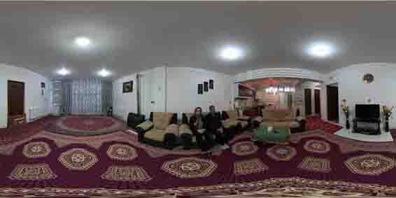 بازدید مجازی از سوئیت خانه مسافر  طاها در شهر سمیرم